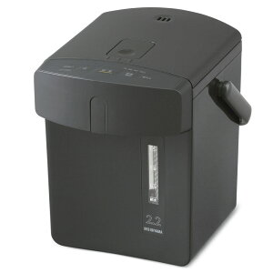 電気ポット 3L 2.2L おしゃれ 保温 マイコン式 大容量 コンパクト ジャーポット ポット カルキ抜き 空焚き防止 省エネ 温度調節 ミルク シンプル 軽量 アイボリー ピンク ブラック 黒 白 おしゃ