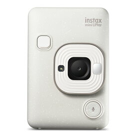 チェキ インスタントカメラ ハイブリッドインスタントカメラ チェキ instax mini LiPlay 16835134チェキ インスタントカメラ instaxmini LiPlayC 2024年モデル おしゃれ 充電式 ホワイト フィルムカメラ チェキカメラ 富士フィルム