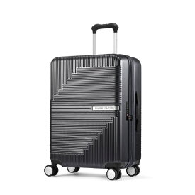 【送料無料】SWISS　MILITARY　GENESIS（ジェネシス）　スーツケース　SM－O324　GRAY　66cm　74L　5cm拡張　TSAロック　スーツケースカバー・ネームタグ付　ダークグレー