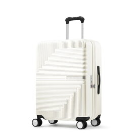 【送料無料】SWISS　MILITARY　GENESIS（ジェネシス）　スーツケース　SM－O324　WHITE　66cm　74L　5cm拡張　TSAロック　スーツケースカバー・ネームタグ付　バニラホワイト