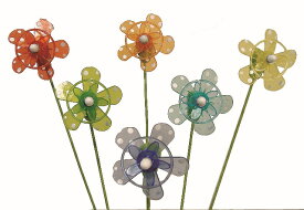 【全商品ポイントキャンペーン中】S2138-31385　木製風車ピック　3個セット/ピック/風車/ガーデニング/オブジェ