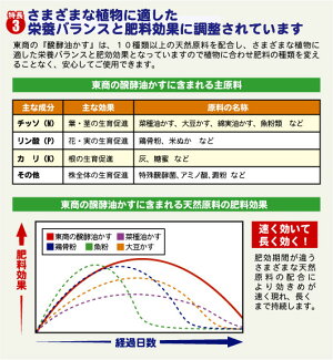 醗酵油かす(発酵油粕)中粒550g(4-6-2)