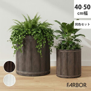 [��������]�uFARBOR�v �t�@�[�o�[ �ؒ�FRP�v�����^�[ ��40�E50 (�ی^) �召2�Z�b�g �_�[�N�u���E���iE002-EN4050S-DBR�j