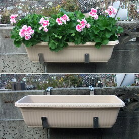 楽天市場 ベランダ手すりプランターの通販