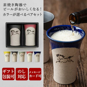 【10%OFFクーポン!27日9:59まで】 ビールグラス ギフト ビアグラス プレゼント 孫 実用的 おしゃれ かわいい 陶器 高級 焼き物 古希 お祝い 米寿 ペア 結婚祝い ギフト 退職祝い 男性 還暦祝い