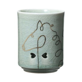 大堀相馬焼(おおぼりそうまやき) 松永窯 KACHI-UMA09 by廣瀬友子 二重湯呑み 110cc 陶器 焼き物 ギフト・プレゼントに