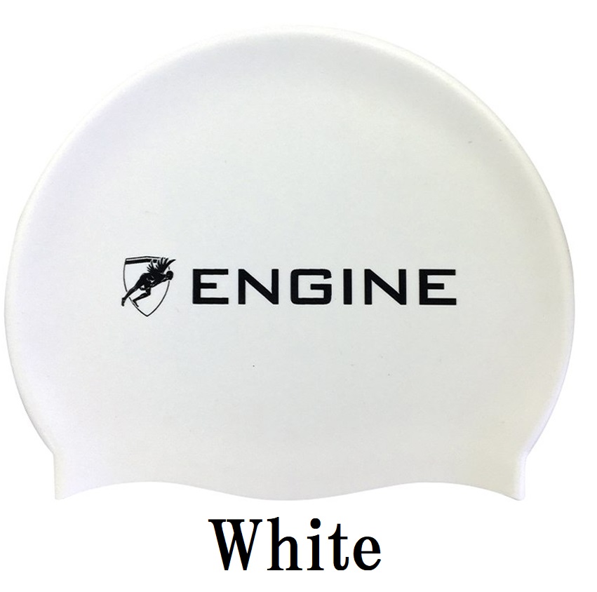  ENGINE SolidSiliconeCap スイムキャップ シリコンキャップ 男女兼用 全年齢対象 全レベル対象 水泳用 競泳用 フリーサイズ 高品質シリコン スイミングキャップ　スイムキャップ 海外人気ブランド エンジン シンプル