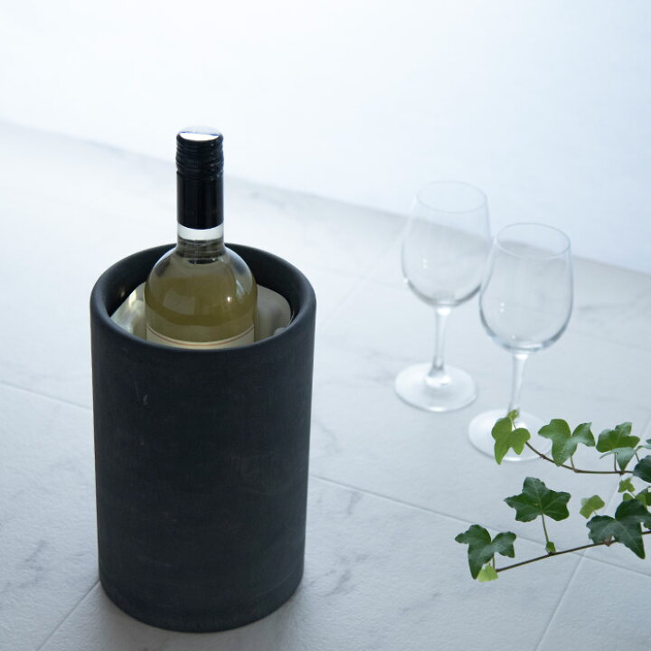 楽天市場 ワインクーラー Soil ソイル Bottle Cooler ボトルクーラー 珪藻土 ブラック ホワイト 正規品 速乾 ワインセラー 家庭用 シャンパンクーラー おしゃれ 白 黒 プレゼント ギフト Nicotto インテリア雑貨
