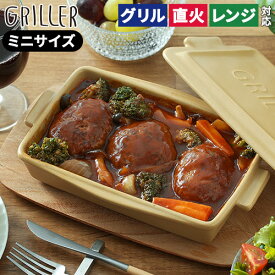 グリラー ミニ 魚焼きグリル 陶器 蓋 【レシピ付】 蓋付き トレー プレート グリルパン 北欧 直火 オーブン料理 ギフト griller イブキクラフト グリル 蒸し料理 おしゃれ フタ付き 耐熱皿 トースターグリルプレート