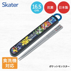 【 エントリーでポイント最大5倍 10/24(金)20:00〜10/27(月)9:59まで 】抗菌 お箸セット 名入れスペース付 食洗機対応 日本製 ABS2AMAG スケーター | 抗菌スライド箸 箸箱セット 箸入れ カトラリー お