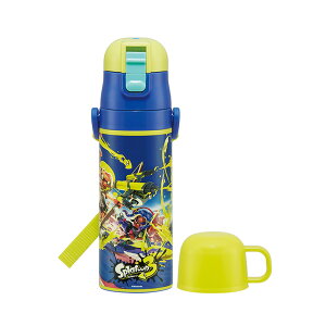 直飲み ・ コップ飲み兼用 超軽量 2WAY ステンレス ボトル 470ml SKDC4 保温 保冷 スケーター | 水筒 子供 こども 子ども キッズ キャラクター 小学生 幼稚園 保育園 こども水筒 直のみ ワンタッチ