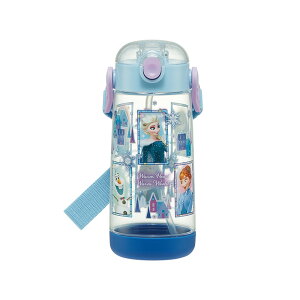 プラスチック ワンプッシュ ストローボトル 480ml PDSH5 軽量 スケーター | 水筒 子供 こども 子ども キッズ キャラクター ボトル 小学生 幼稚園 保育園 こども水筒 ストロー ストロー付き ウォ
