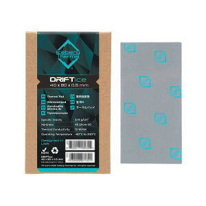 Iceberg Thermal DRIFTIce �M�`���p�b�h DRIFTICE05-A0A 80mm x 40mm x 0.5mm