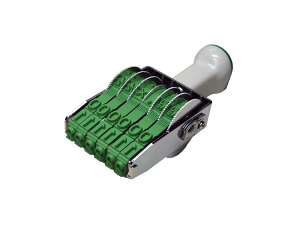 サンビー 回転印 テクノタッチ 欧文6連 ゴシック体 1号 TK-G16