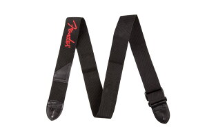 �t�F���_�[ �X�g���b�v 2�h Black Poly Strap w/Red Logo