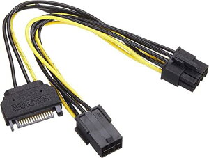 �A�C�l�b�N�X(AINEX) AINEX PCI Express�p�d���ϊ��P�[�u�� 15cm PX-012A