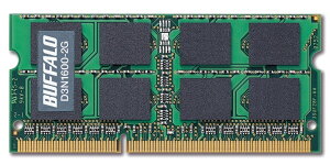 BUFFALO PC3-12800 204Pin DDR3 SDRAM S.O.DIMM 2GB D3N1600-2G