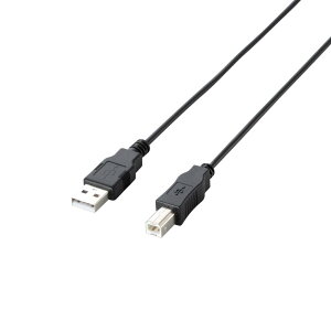 �G���R�� RoHS�w�ߏ��������z���p�b�P�[�W �G�RUSB�P�[�u�� USB2.0 A-B�^�C�v 2m �u���b�N U2C-JB20BK