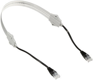 �G���R�� LAN�P�[�u�� 0.5m ���O�Ή� �����ܗp �A���~���� �V���o�[ LD-VAPF/SV05