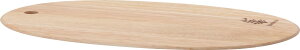 不二貿易 カッティングボード まな板 Sサイズ 縦15×横23×厚さ1cm ナチュラル オーバル型 木製 天然木 ボヌール 96020