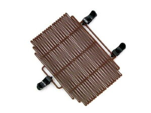 OGK技研 オージーケー技研 うしろ用バスケット 周辺グッズTN-5(飛び跳ね防止ネット )ダークブラウン 自転車用