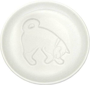 アルタ Artha 醤油皿 豆皿 小皿 イヌ さがす 9cm 食洗器対応 電子レンジ対応 磁器 AR0604209