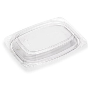 リスパック(Risupack) 使い捨て容器 ハイクッカー HM280 OCRZ クリア 蓋 50枚入り 日本製 内嵌合蓋 レンジ対応 スタッキング可能 汁漏れ防止 シンプル テイクアウト デリバリー フードパック 惣菜