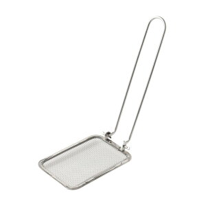 アーネスト 【日本製】 かす揚げ 折りたたみ(コンパクトになる) ステンレス 食洗機対応 角型 揚げ物 天ぷら 唐揚げ フライ 折りたたみ かす揚げスクエア 大手飲食店愛用ブランド A-77744 燕三