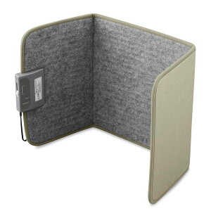 アイリスオーヤマ(IRIS OHYAMA) パネルヒーター 足元ヒーター デスク 5段階温度調節 折り畳み 省エネ オフ ィス 冷え対策 自動切りタイマー 高温センサー付き デスクパネルヒーター デスク下 机