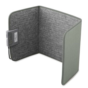 アイリスオーヤマ パネルヒーター 足元ヒーター デスク 5段階温度調節 折り畳み 省エネ オフ ィス 冷え対策 自動切りタイマー 高温センサー付き デスクパネルヒーター デスク下 机下 幅45x奥