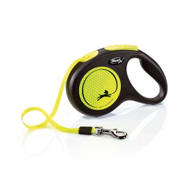 フレキシ (flexi) ニューネオン テープ M(25kg未満) 5m 犬用リード
