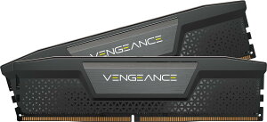 CORSAIR VENGEANCE DDR5 ������ 64GB(32GB×2)�ő�6400MHz�Ή� Intel XMP�Ή� CL32 �f�X�NPC�p �u���b�N CMK64GX5M2B6400C32