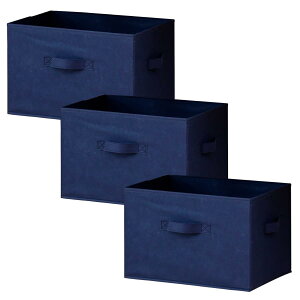 RP(YAMAZEN) ǂł[{bNX ܂ y3Zbgz t J[{bNXΉ ߗ [ i 38×s25×25cm [{bNX [P[X lCr[ YTCF-3P(NV)