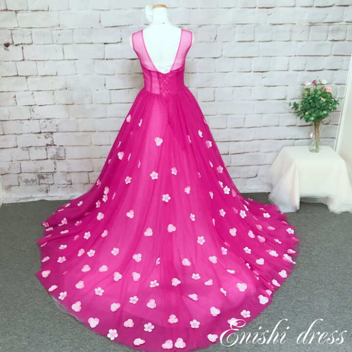 楽天市場 オーバードレス 花びら 造花 花柄 ウェディングドレス 色直し用 結婚式 披露宴 二次会 前撮り パーティー 花嫁ドレス 装飾 飾り ウエディングアクセサリー かわいい エレガント 豪華 色変更無料 縁 ドレス