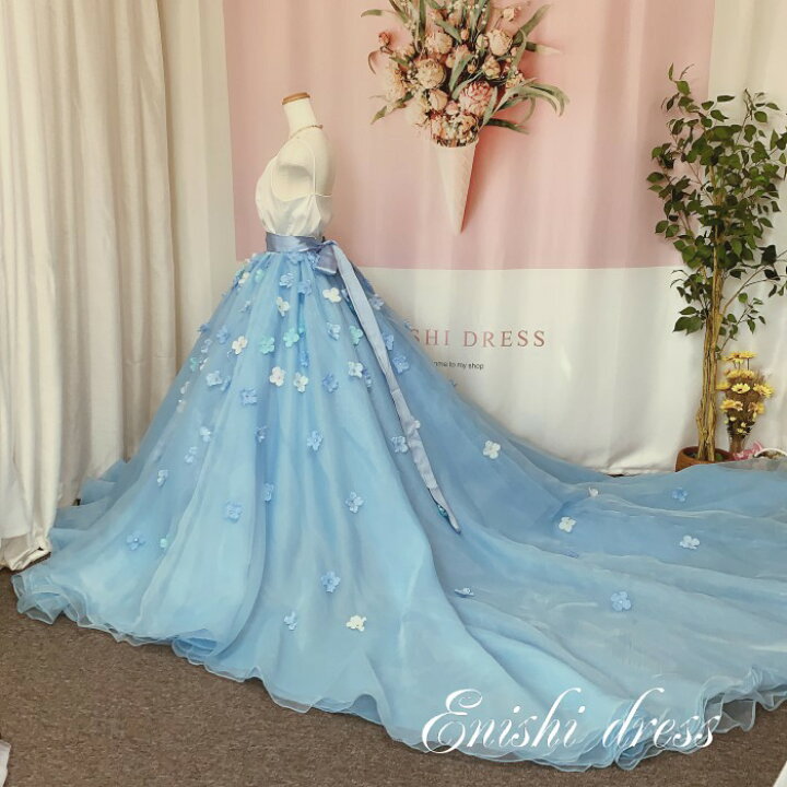 楽天市場】オーバースカート 花びら 造花 オーガンジー ウェディング  