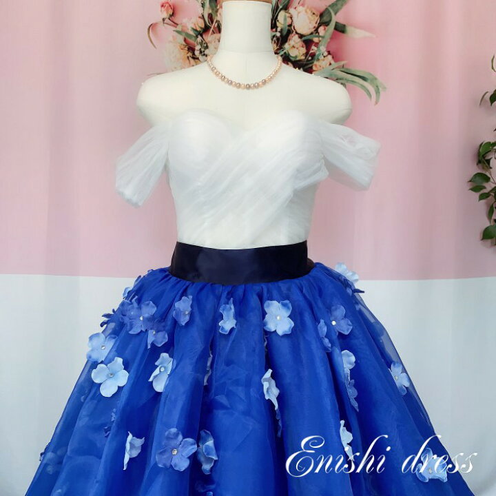 楽天市場】オーバースカート 花びら 造花 オーガンジー リボン 