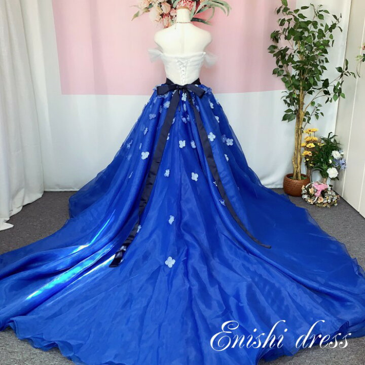 楽天市場】オーバースカート 花びら 造花 オーガンジー リボン  