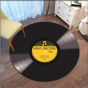 �J�[�y�b�g ���R�[�h�� CD �`�F�A�p�b�g ���ی�}�b�g �ی^ 40*40cm ���I ���y���R�[�h�J�[�y�b�g �傫�� �Q�[�~���O�}�b�g �~�� �܂��݉\ ���h�~ ���ׂ�~�� �h�� ��v ���[�����O