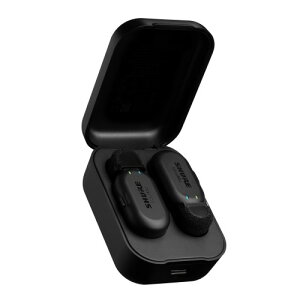 Shure �V���A MoveMic Two �N���b�v�I���E���C�����X�}�C�N���z�� MV-TWO-J-Z6 : ���^�s���}�C�N 8.2g 2�� iPhoneAndroid �X�}�z�p �v���d�l Bluetooth 8���ԘA���g�p �����y�A�����O IPX4 YouTube TikTok Vlog ���� �r