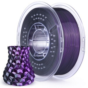 ELEGOO �V���N PLA�t�B�������g 1.75mm 3D�v�����^�[�p�t�B�������g ���@���x±0.02mm �قƂ�ǂ�3D�v�����^�[�ɑΉ� (1KG/�X�v�[�� 2.2 lbs) �V���N �p�[�v�����u���b�N
