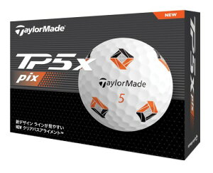 TaylorMade �e�[���[���C�h ���{ TP5x Pix�V���[�Y 2024 �S���t�{�[�� 1�_�[�X(12��)
