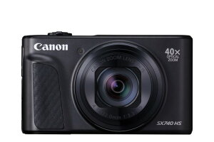 Canon �R���p�N�g�f�W�^���J���� PowerShot SX740 HS �u���b�N ���w40�{�Y�[��/4K����/Wi-Fi�Ή� PSSX740HSBK