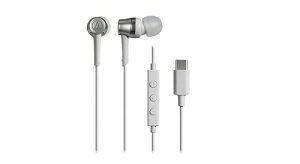 �I�[�f�B�I�e�N�j�J ATH-CKD3C WH �}�C�N�t���C���z�� USB Type-C �L�� 1.2m �J�i���^ �z���C�g