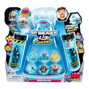 MrBeast Lab Swarms Mega Lab Tuff Top 12�p�b�N - ���������Ď����ǂ�U���Ă݂Ă݂Ă��������BMrBeast �R���N�^�[�L�����N�^�[12����B100�ȏ�W�߂��܂��B�X�y�V�����G�f�B�V�����p���T�[�t��