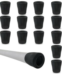 Garmin Approach CT10�AArccos Smart Sensors�ȂǗp�S���t�X�}�[�g�Z���T�[�J�o�[�A�t�B�b�g�X�^���_�[�h�A���^�A�W�����{�T�C�Y�̃O���b�v�A�V���R���ی�J�o�[�u���b�N(�X�}�[�g�Z���T�[�J�o�[�Z