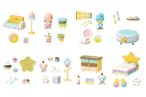 ���[�����g �T�����I LittleTwinStars PASTEL SWEETS ROOM 1BOX ��H115×W70×D50mm PVCABS��