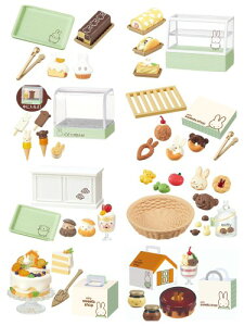 ���[�����g miffy sweets shop 1BOX H115mm×W70mm×D50mm PVC