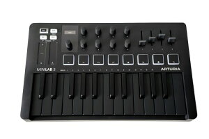 ARTURIA MIDI �L�[�{�[�h �R���g���[���[ MiniLab 3 DB �f�B�[�v�E�u���b�N