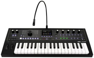 KORG(�R���O) �V���Z�T�C�U�[ microKORG 2 �J���[/�A�i���O���f�����O/�{�R�[�_�[/�R���p�N�g/�J���[�E�f�B�X�v���C/�d�r�쓮��/37�� ���^���b�N�E�u���b�N MK-2 MBK