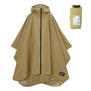 KiU �L�E ���C���|���`�� 2ND RAIN PONCHO - 2ND �h�� ���� �͂��� �ϐ� �J�΍� ��J �䕗 �~�J ���C���R�[�g �|���`�� �J�� �J�K�b�p �J���H ���[�� �|�P�b�g ������
